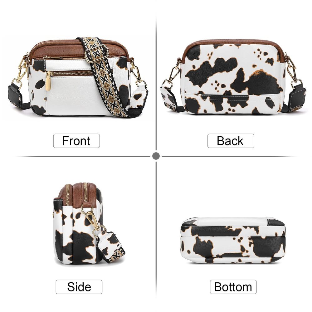 7696 Crossbody Purses Small Crossbody Bags Vegan Leather Trendy Shoulder - Picture 7 of 7
